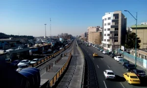تصویری از محله تهران نو