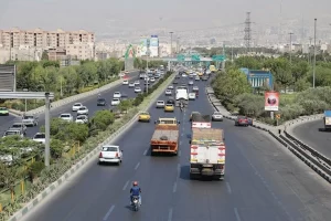 جاده خاوران(امام رضا)در مجاورت محله مسعودیه